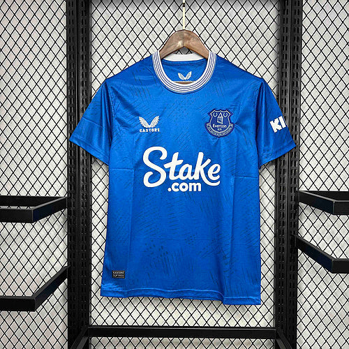 24-25 Everton Home Kit Football kit Footyb