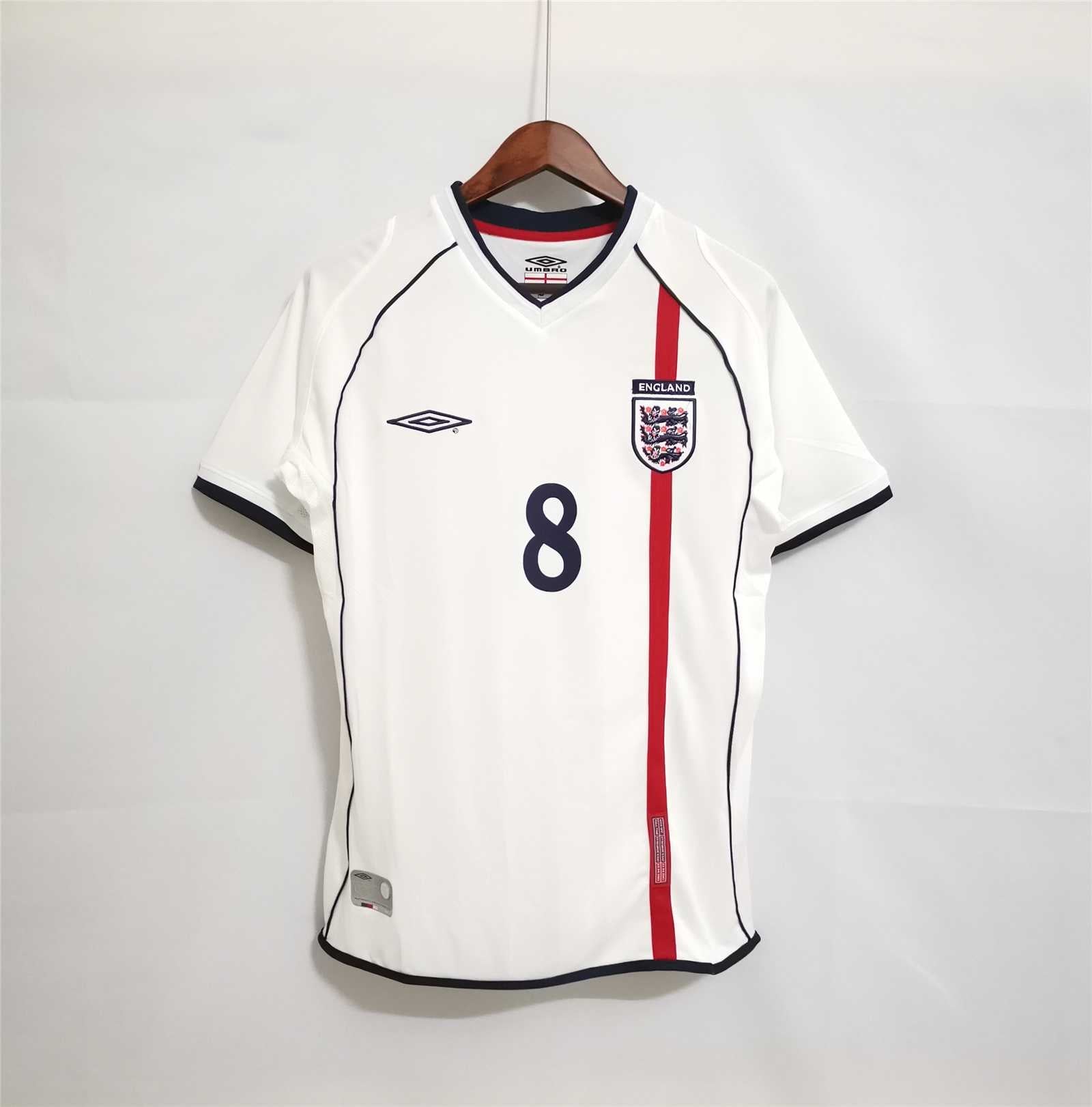 2002 England Home Football kit