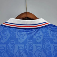 96/97 Rangers home Football kit Footyb