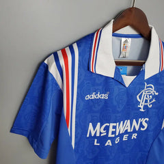 96/97 Rangers home Football kit Footyb