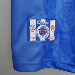 96/97 Rangers home Football kit Footyb