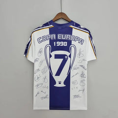 97-98 Real Madrid Champions League 7 Champions Commemorative Edition Football kit