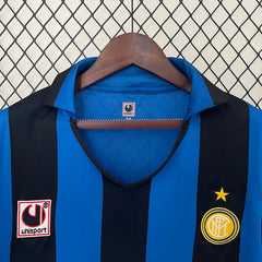 Inter Milan 90/91 Home Football kit Footyb