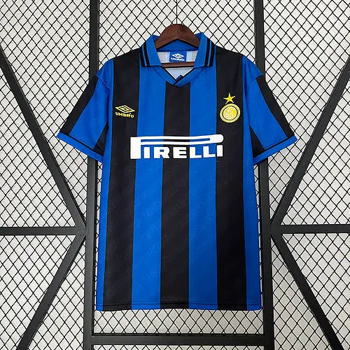 Inter Milan 95/96 home Football kit Footyb
