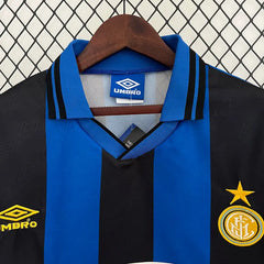 Inter Milan 95/96 home Football kit Footyb