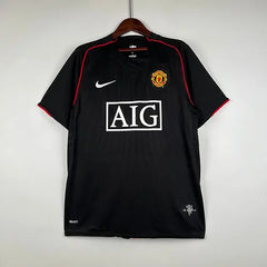 Manchester United 07/08 Black Football kit