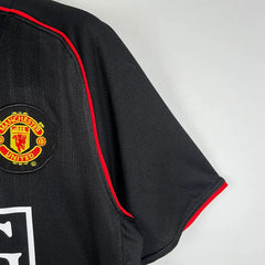 Manchester United 07/08 Black Football kit