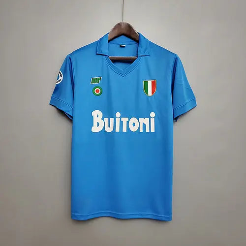 Naples 87/88 home Football kit