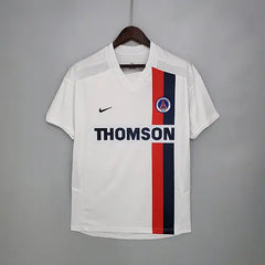 PSG 02/03 away white Football kit