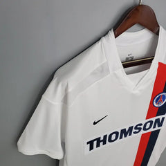 PSG 02/03 away white Football kit