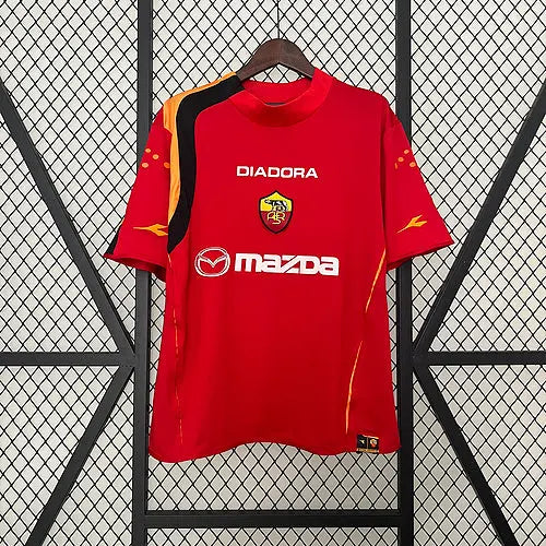 Roma 04/05 Home Football kit Footyb