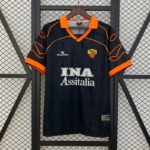 Roma 99/00 Away Football kit Footyb