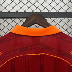 Roma 99/00 Home Football kit Footyb