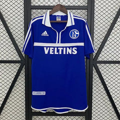 Schalke 04 01/02 Home Football kit Footyb