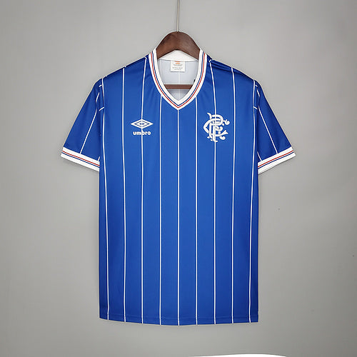 Rangers 82/83 home Football kit