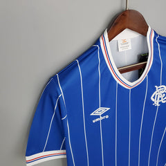 Rangers 82/83 home Football kit